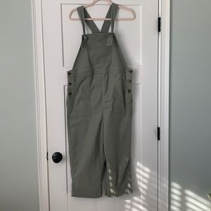 GAP MATERNITY Cropped Overalls!